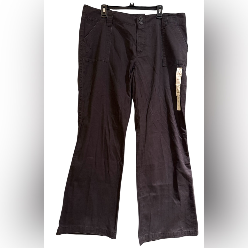Gap Gray Surplus Flare Pants Sz 18New